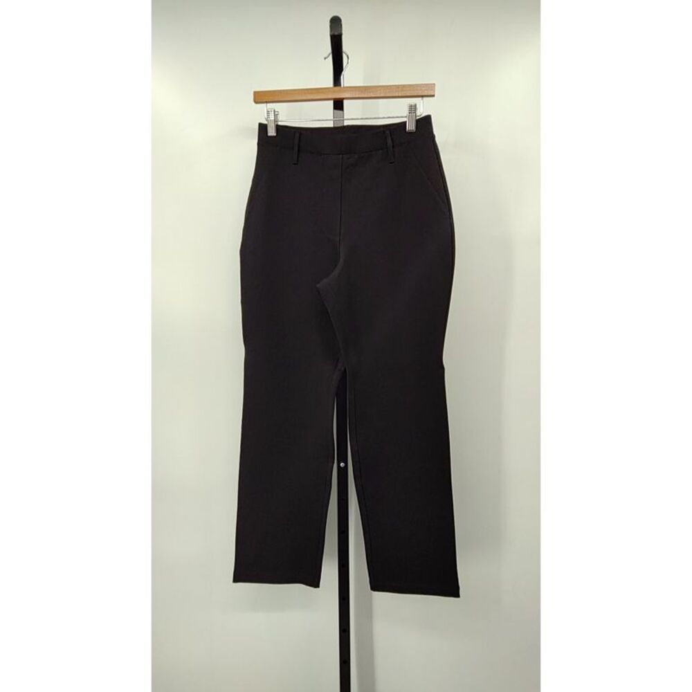 Quince Black Straight-Leg Pants